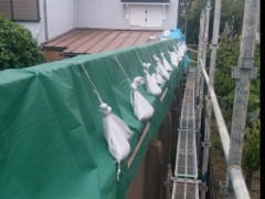 台風修繕 大阪市西淀川区 O邸